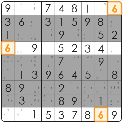 naked pairs sudoku